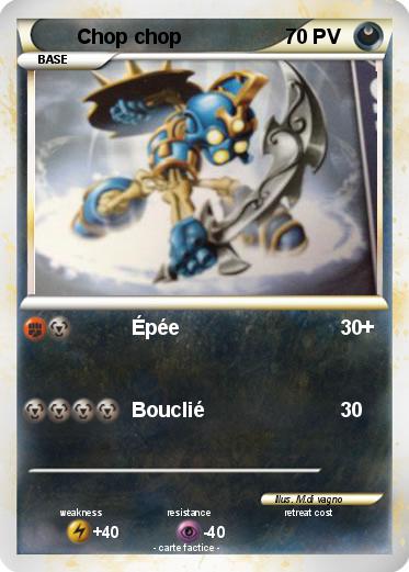 Pokemon Chop chop