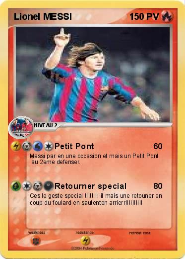 Pokemon Lionel MESSI