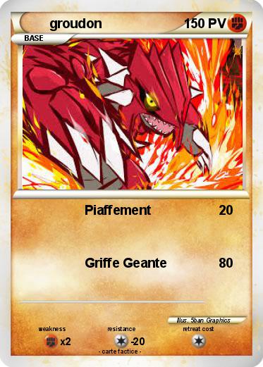 Pokemon groudon