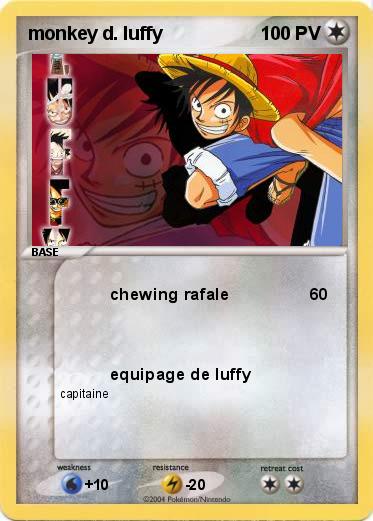 Pokemon monkey d. luffy