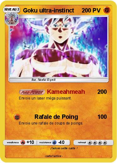 Pokemon Goku ultra-instinct