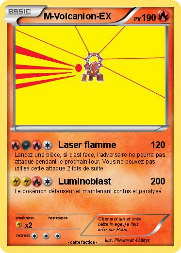 Pokemon M-Volcanion-EX