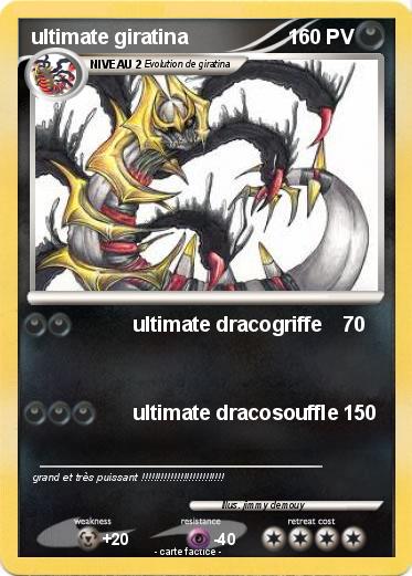 Pokemon ultimate giratina