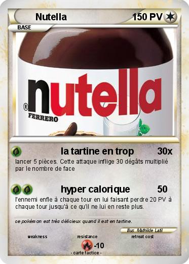 Pokemon Nutella