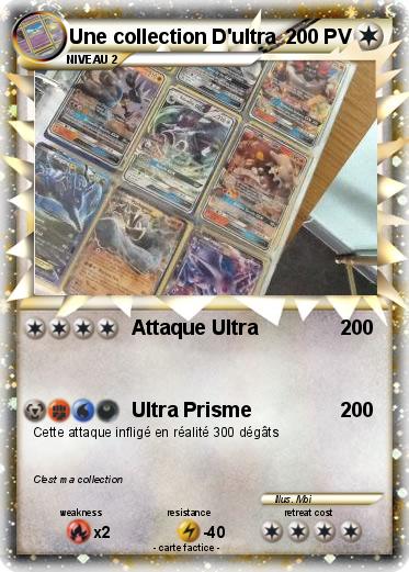 Pokemon Une collection D'ultra