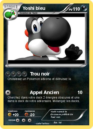 Pokemon Yoshi bleu