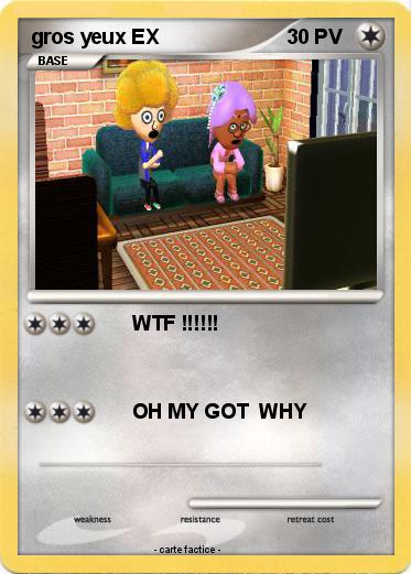 Pokemon gros yeux EX