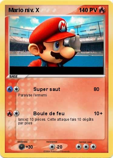 Pokemon Mario niv. X