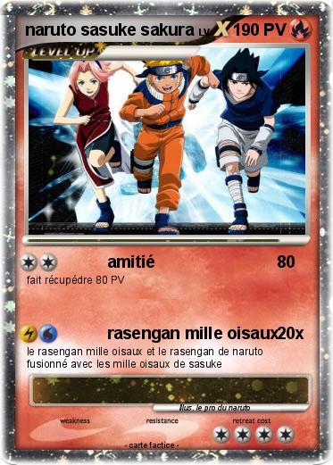 Pokemon naruto sasuke sakura