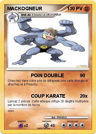 Pokemon MACKOGNEUR