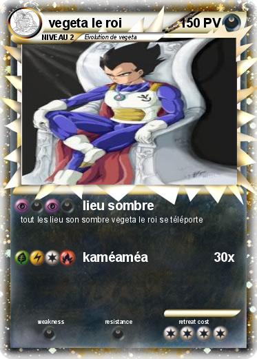 Pokemon vegeta le roi