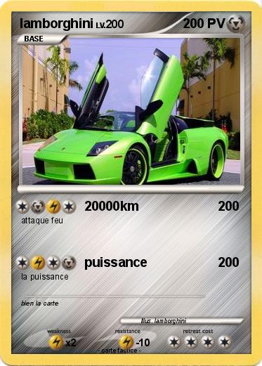 Pokemon lamborghini