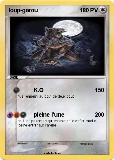 Pokemon loup-garou