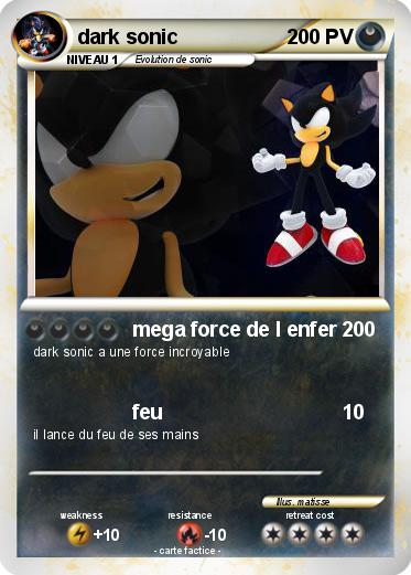 Pokemon dark sonic