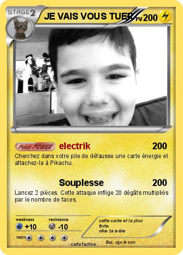 Pokemon JE VAIS VOUS TUER