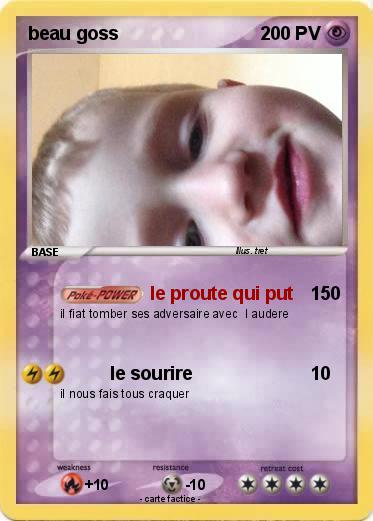 Pokemon beau goss