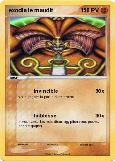 Pokemon exodia le maudit
