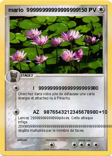 Pokemon mario  99999999999999999