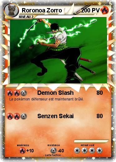 Pokemon Roronoa Zorro