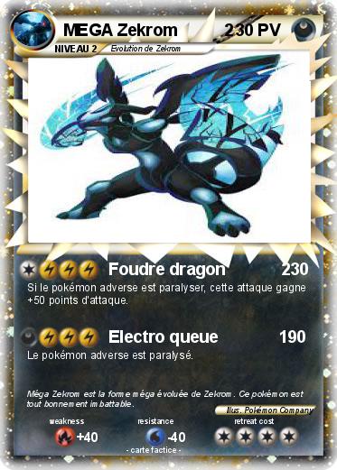 Pokemon MEGA Zekrom          2