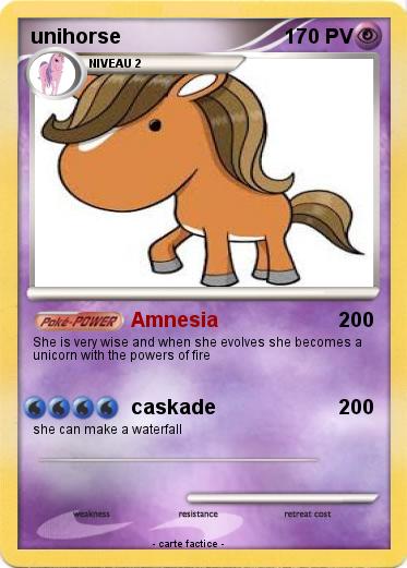 Pokemon unihorse