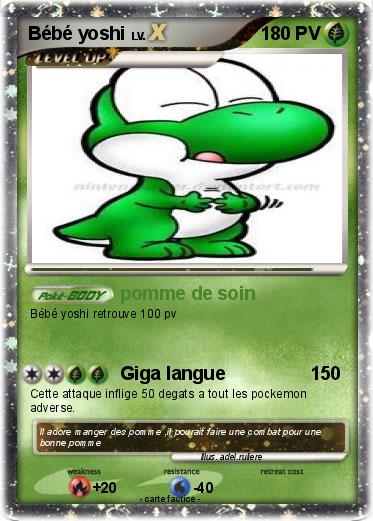 Pokemon Bébé yoshi