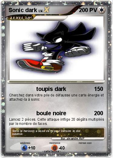 Pokemon Sonic dark