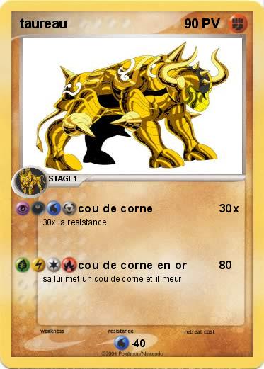 Pokemon taureau