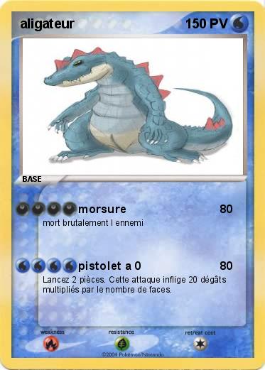 Pokemon aligateur