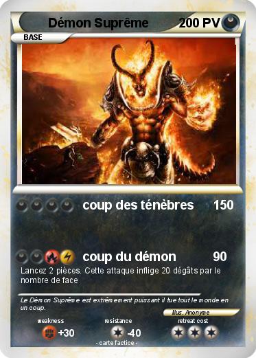 Pokemon Démon Suprême