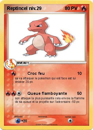 Pokemon Reptincel niv.29