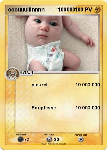 Pokemon ooouuuiiinnnn         100000