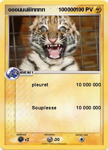 Pokemon ooouuuiiinnnn         100000