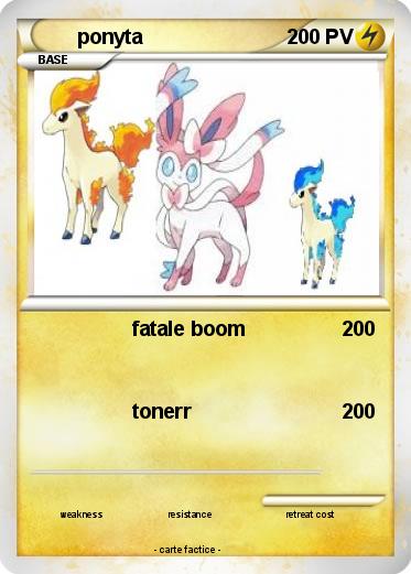 Pokemon ponyta