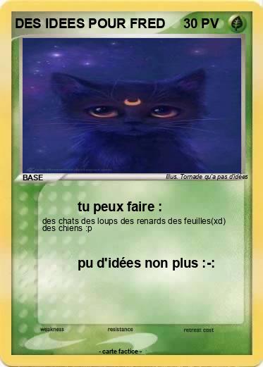 Pokemon DES IDEES POUR FRED