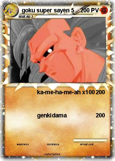 Pokemon goku super sayen 5