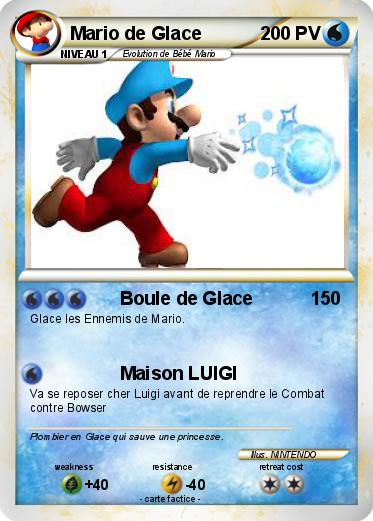Pokemon Mario de Glace