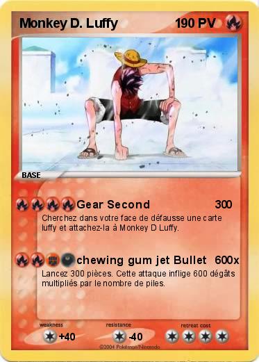 Pokemon Monkey D. Luffy                1