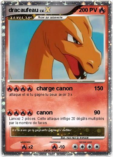 Pokemon dracaufeau