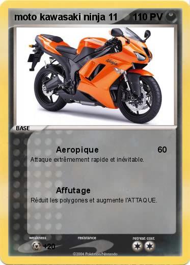 Pokemon moto kawasaki ninja 11