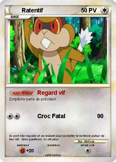 Pokemon Ratentif