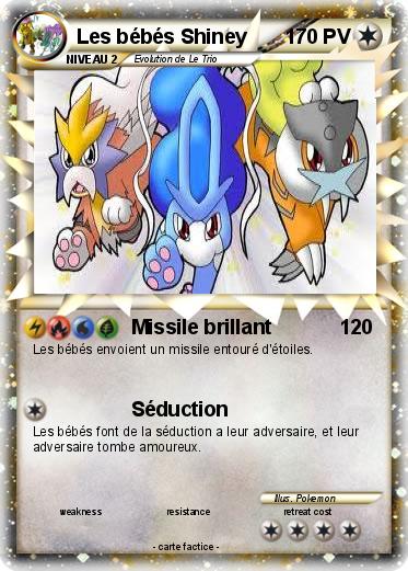 Pokemon Les bébés Shiney