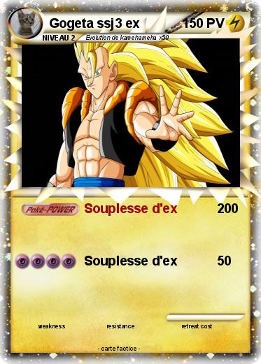 Pokemon Gogeta ssj3 ex