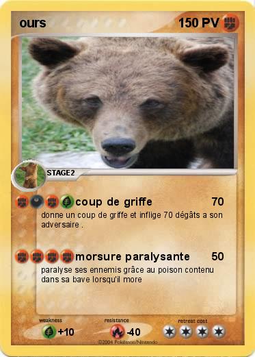 Pokemon ours