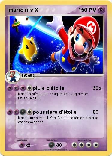 Pokemon mario niv X