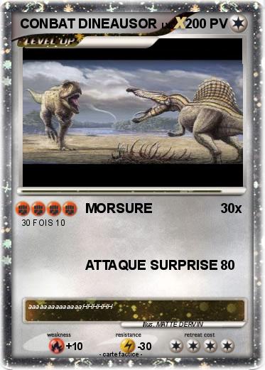 Pokemon CONBAT DINEAUSOR