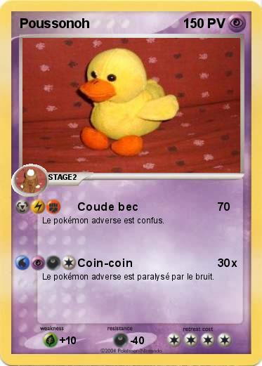 Pokemon Poussonoh                        