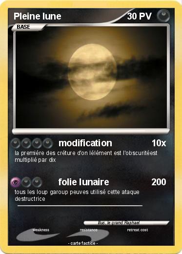 Pokemon Pleine lune