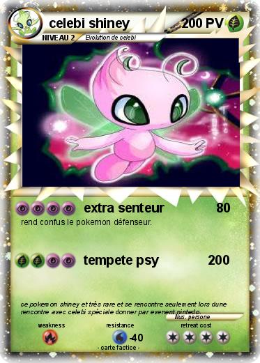 Pokemon celebi shiney