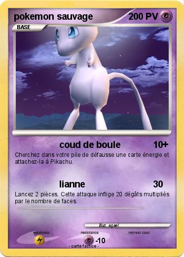 Pokemon pokemon sauvage